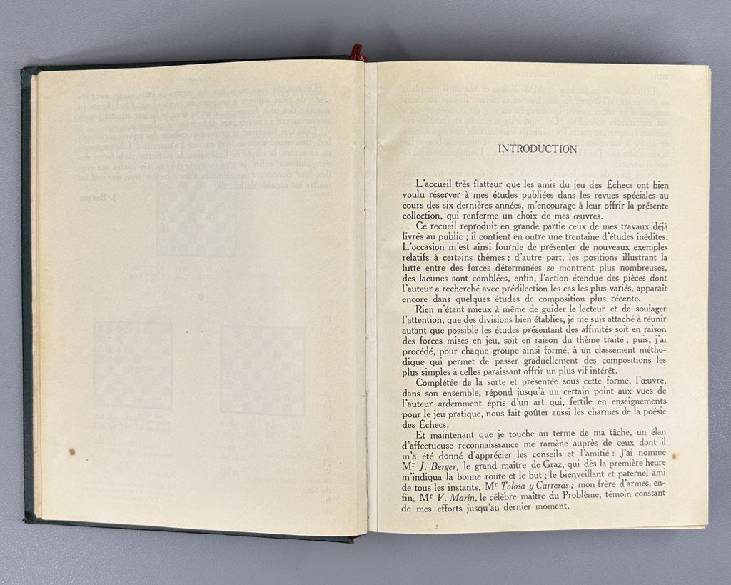 Henri Rinck 700 fins de partie 700 Chess Endgames 1927 First edition J. Berger