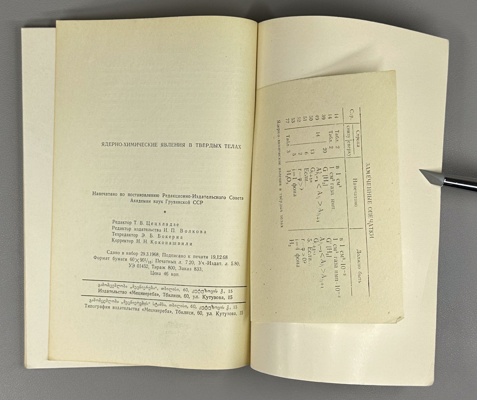 Nuclear-chemical phenomena in solids Chemistry 1968 Ядерно-химические явления