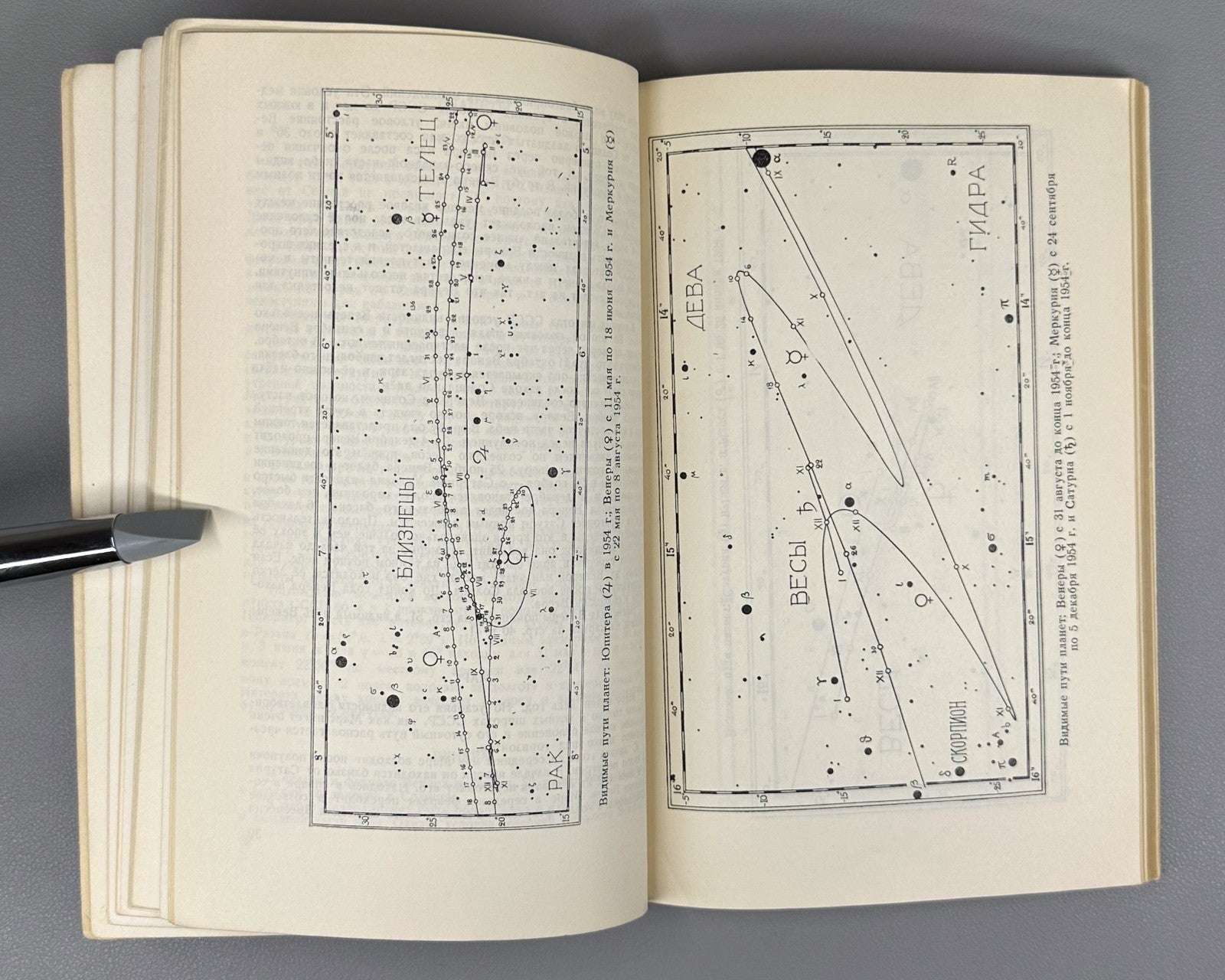 Astronomical Calendar 1954 USSR 1953 Астрономический календарь Переменная часть