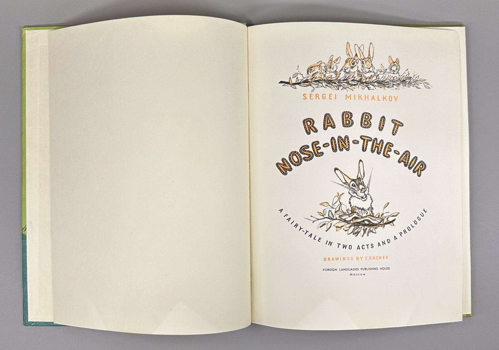 Sergei Mikhalkov Rabbit Nose-in-the-Air Fairy-Tale 1957 Russian literature