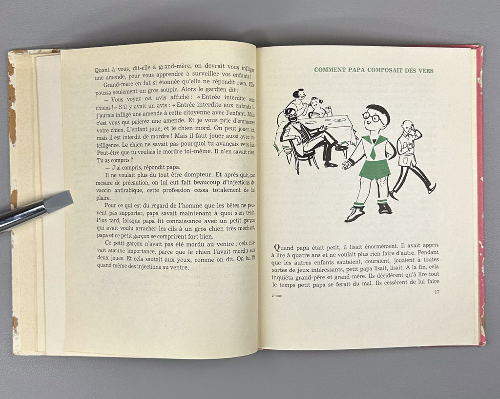 Raskine Quand Papa était petit 1966 children’s French Kogda papa byl malenkim