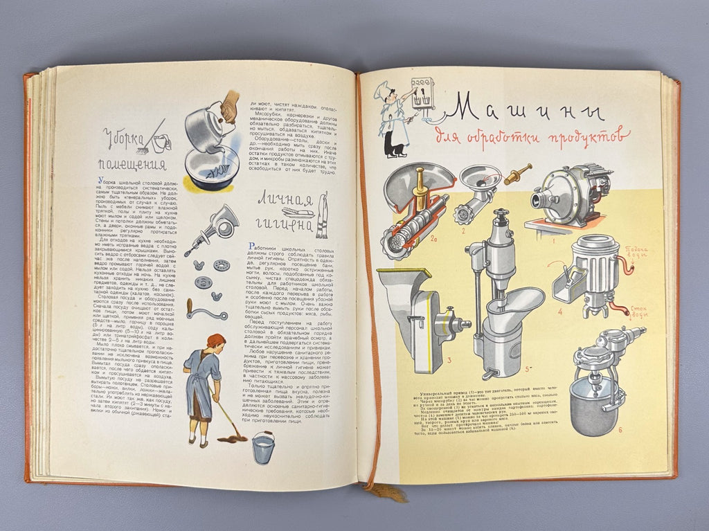 Питание школьника 1963 Schoolchild Nutrition child dietetics dietology Soviet