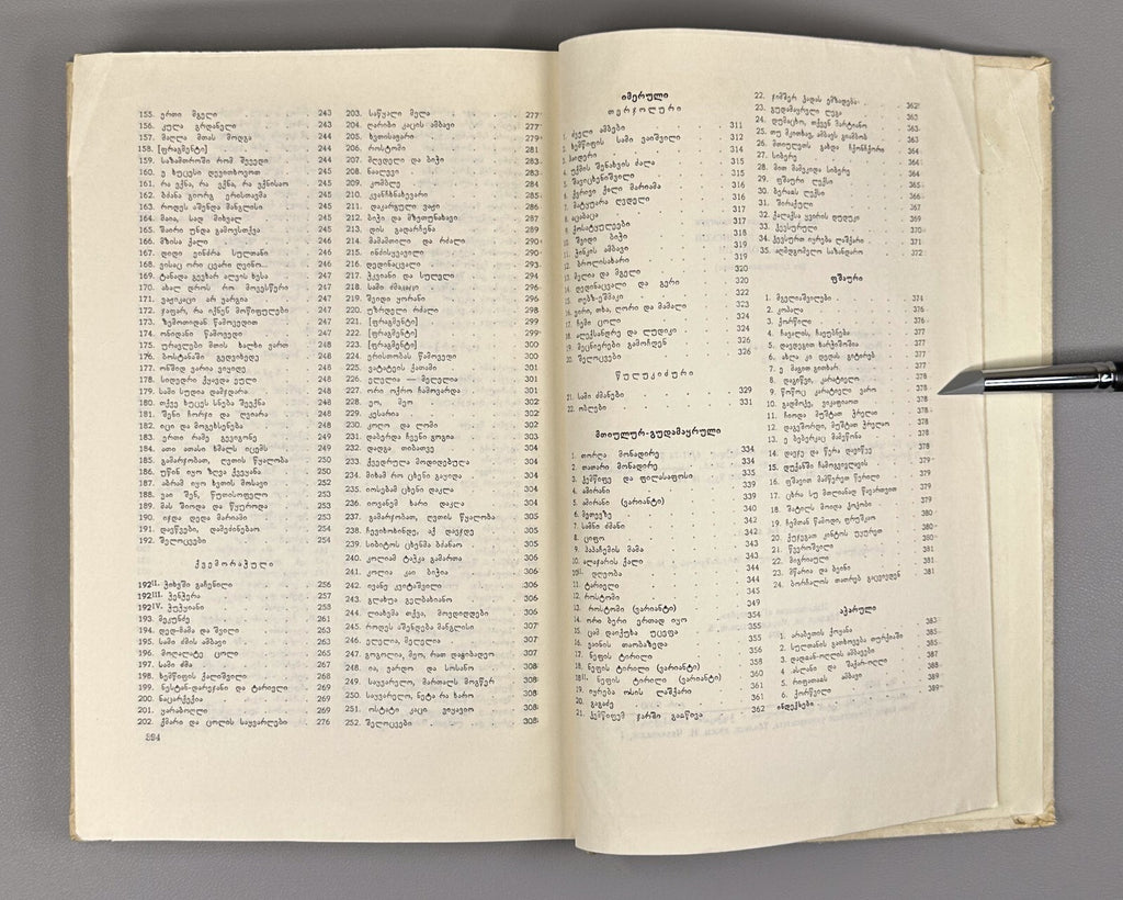 Materials of Georgian Dialectology 1974 ქართული დიალექტოლოგიის მასალები