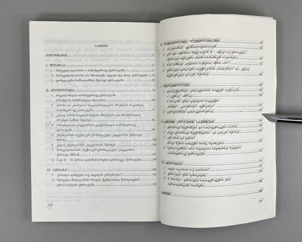 Fotskhishvili Georgian Language Linguistic and Extralinguistic Aspects 2000