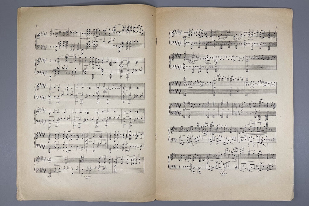 1936 Scriabin Sonata No. 4 piano Op. 30  Скрябин Соната № 4 фортепиано Op. 30