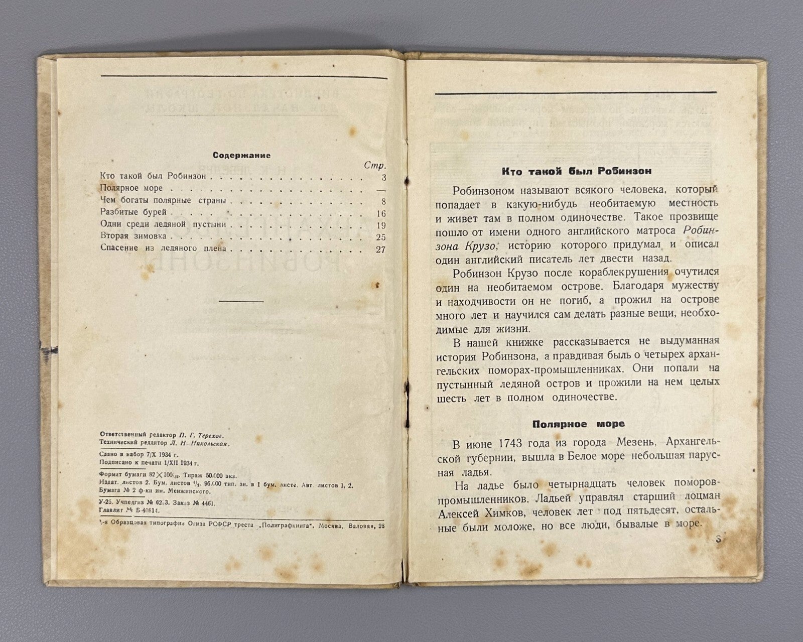 Lebedev Arkhangelsk Robinsons 1935 Лебедев Архангельские робинзоны