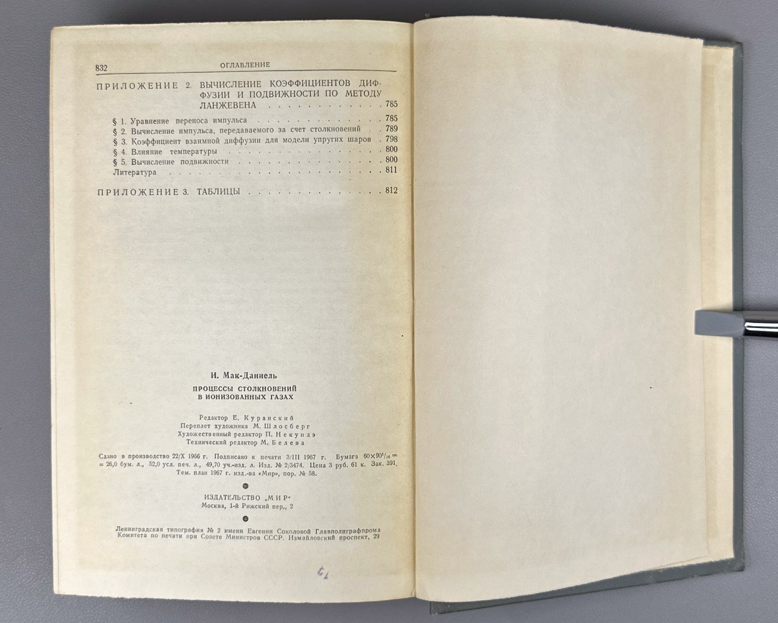 Мак-Даниель Процессы столкновений в ионизированных газах 1967 McDaniel Ionized