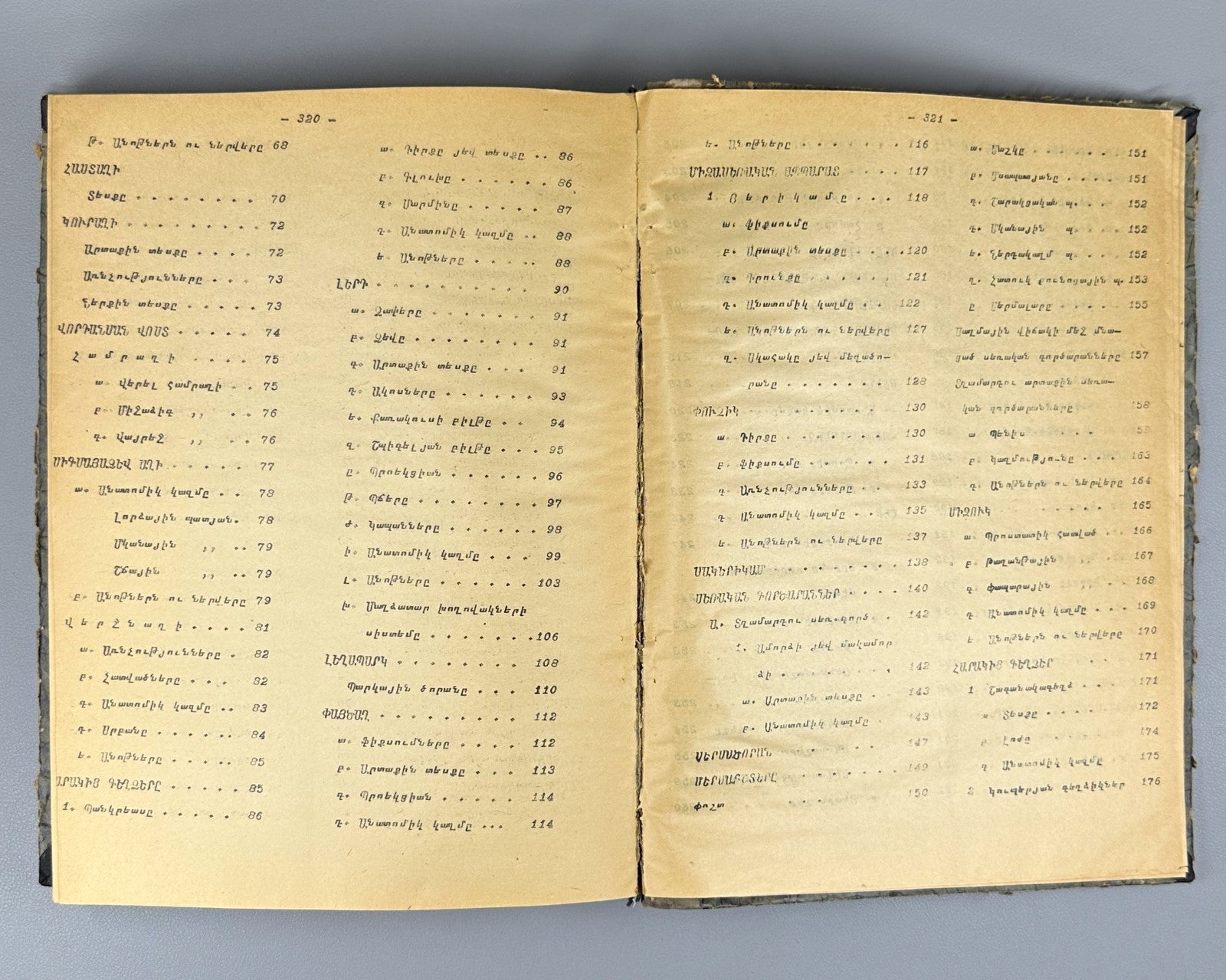 1st ed. Signed Artsruni Արծրունի Մարդակազմություն 1923 Anatomy Myology Armenian