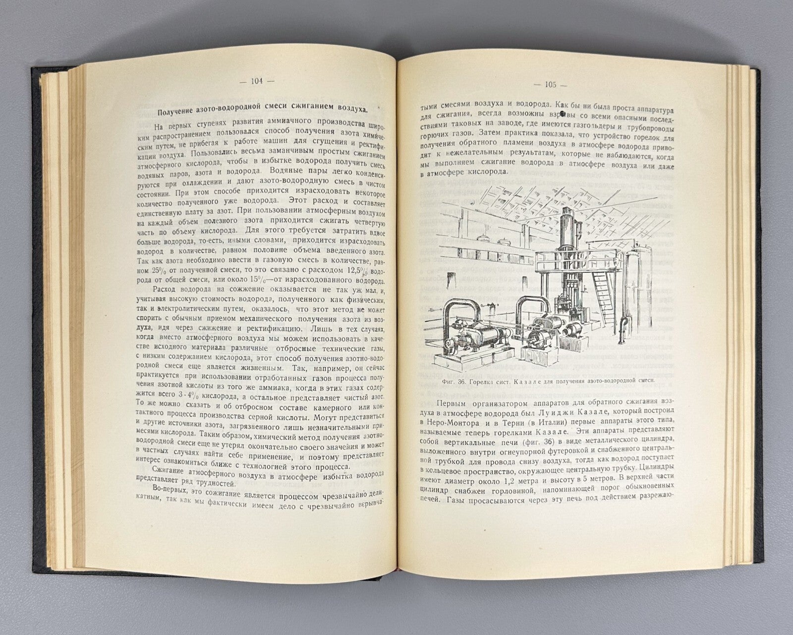 Synthesis of ammonia Fokin 1930 Сhemistry 1930 Синтез аммиака Фокин