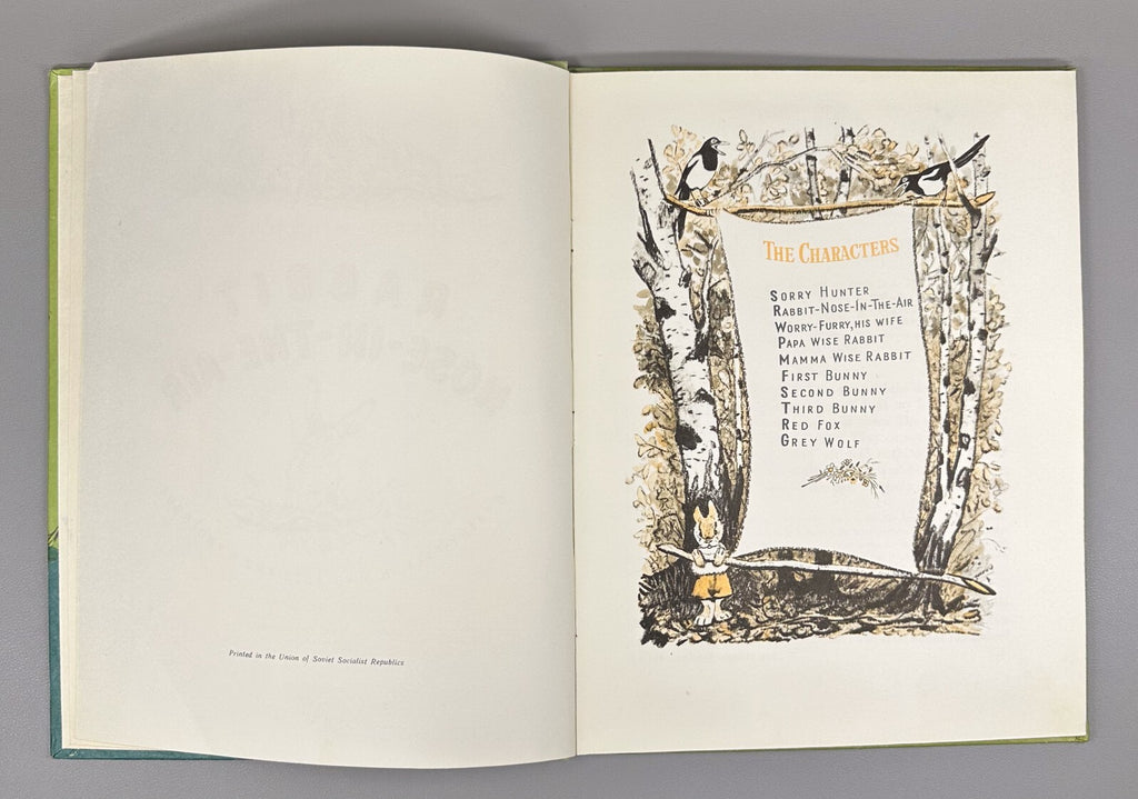 Sergei Mikhalkov Rabbit Nose-in-the-Air Fairy-Tale 1957 Russian literature