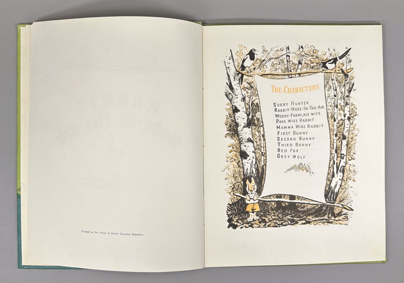 Sergei Mikhalkov Rabbit Nose-in-the-Air Fairy-Tale 1957 Russian literature