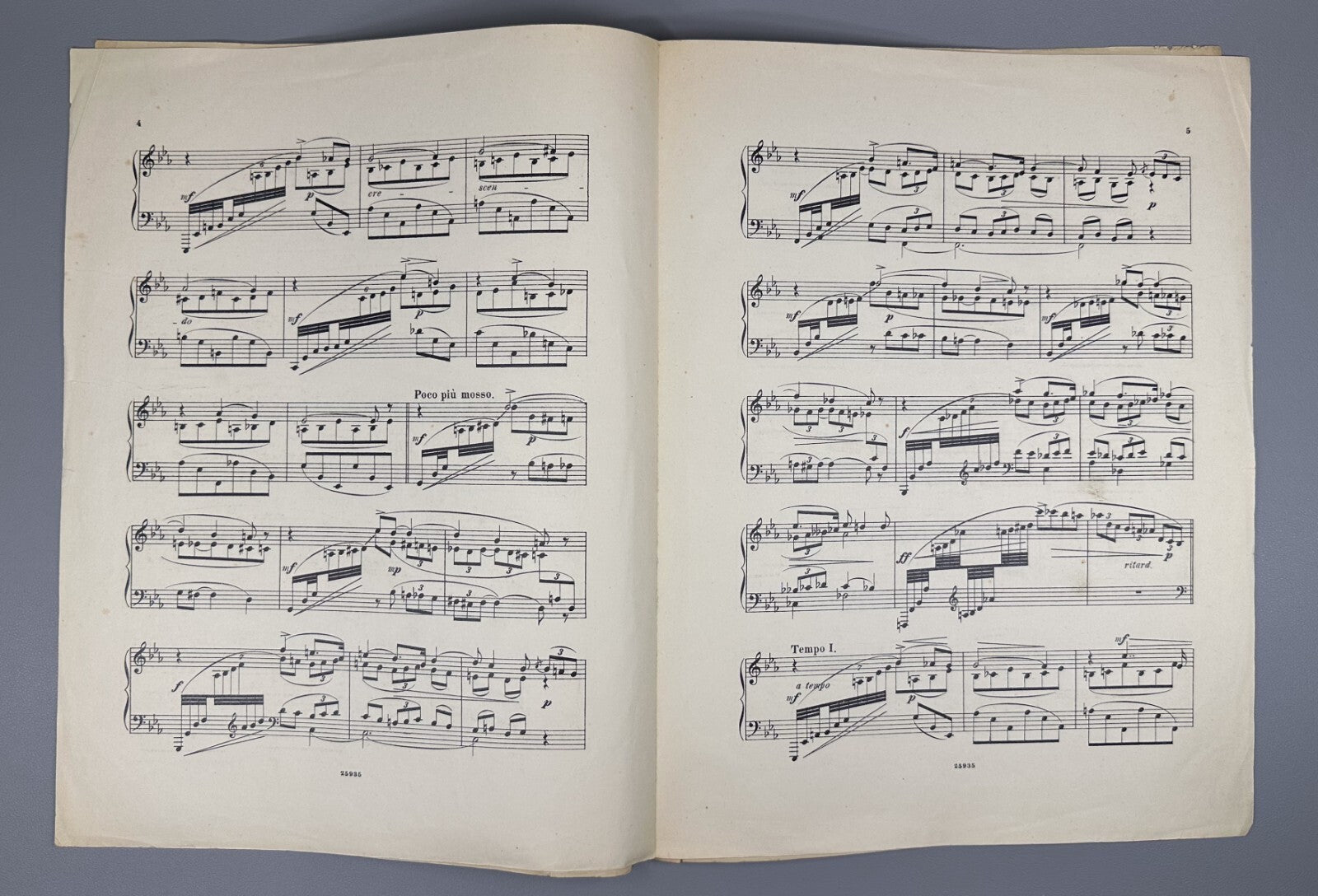 1st ed. Arensky By the Sea Andante Sostenuto 1901 Аренский У моря Соч. 52, № 1