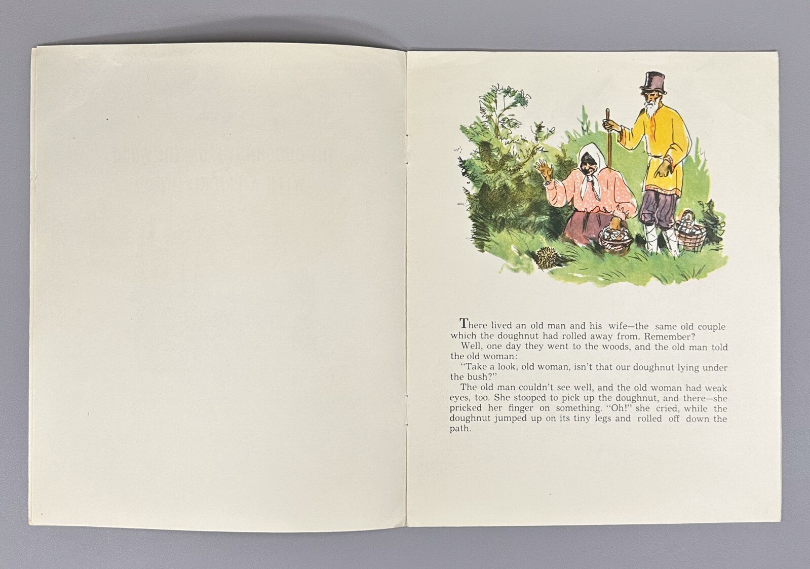 Vitaly Bianki The Doughnut from the Wood with a Prickly Hood 1957 Fairy Tales Ru