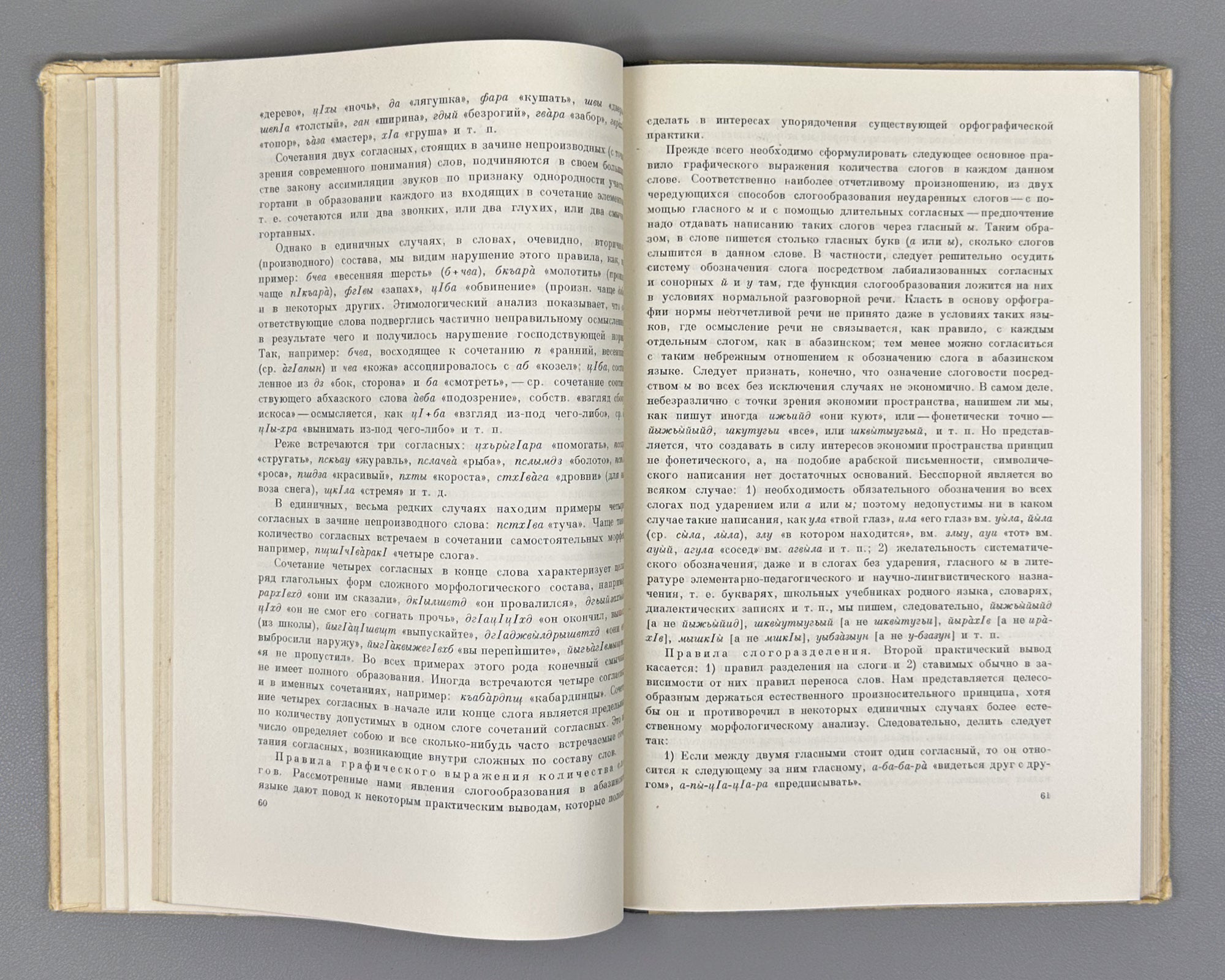 Genko, A. N. The Abaza Language: Grammatical Sketch of the Tapanta Dialect (Abazinskii yazyk Grammaticheskii ocherk narechiya tapanta). First edition, 1955. In Russian.