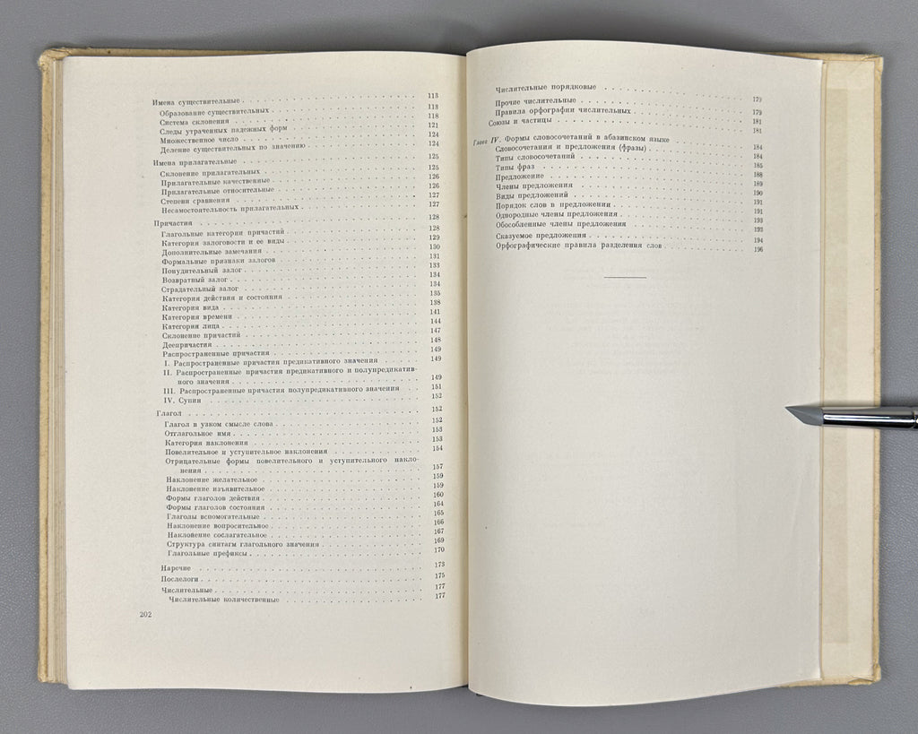 Genko, A. N. The Abaza Language: Grammatical Sketch of the Tapanta Dialect (Abazinskii yazyk Grammaticheskii ocherk narechiya tapanta). First edition, 1955. In Russian.