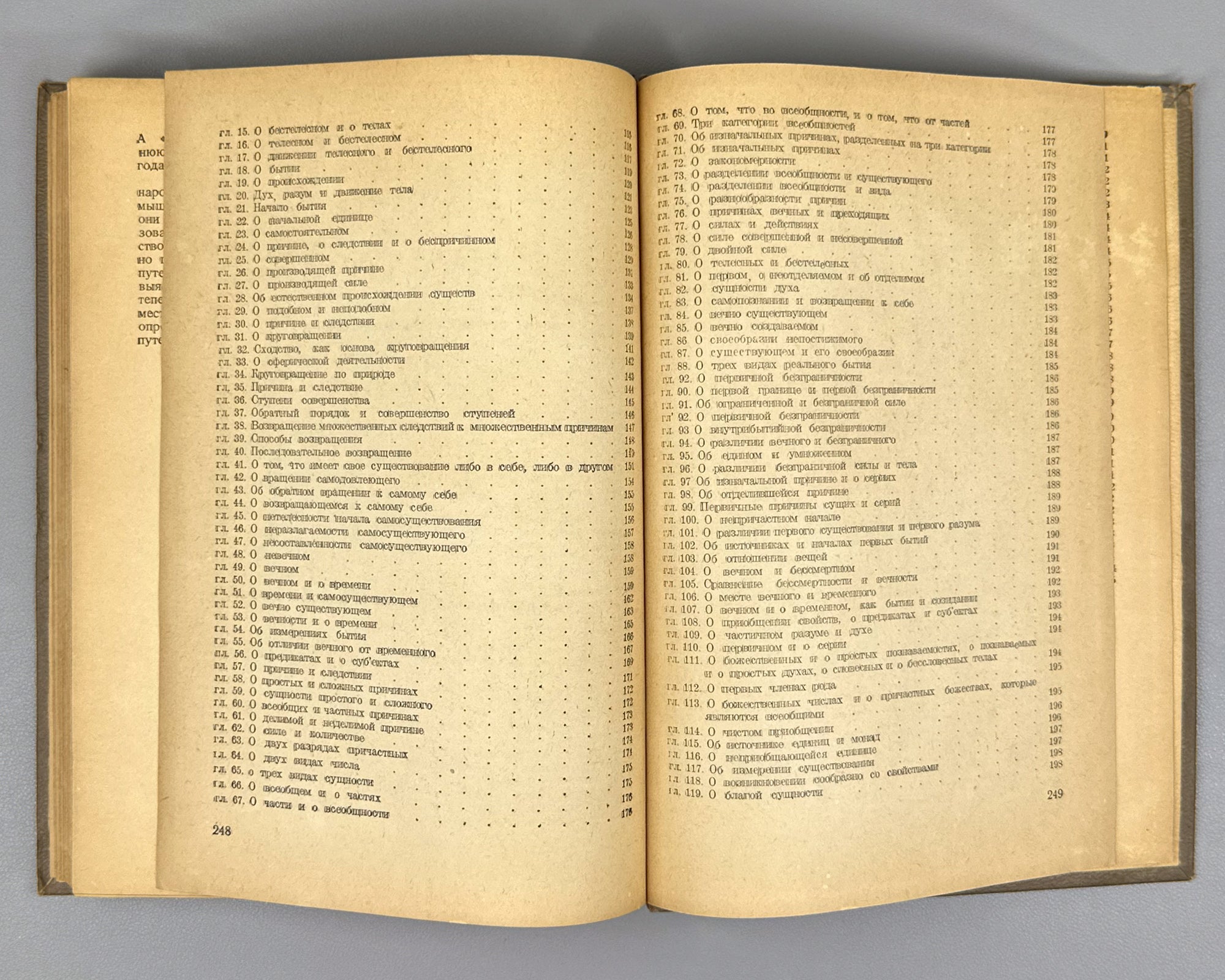 Petritsi, Ioane. Examination of the Platonic Philosophy and of Proclus Diadochus (Rassmotrenie platonovskoi filosofii i Prokla Diadokha). 1942. First edition in Russian.