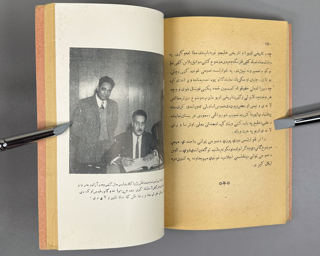 Hasrat, Amanullah. The Position of Afghanistan in the United Nations Organization (Da Afghanistan mawqif da Malgaro Mellatuno pa mo'asasa kshe). Kabul, 1961. In Pashto.