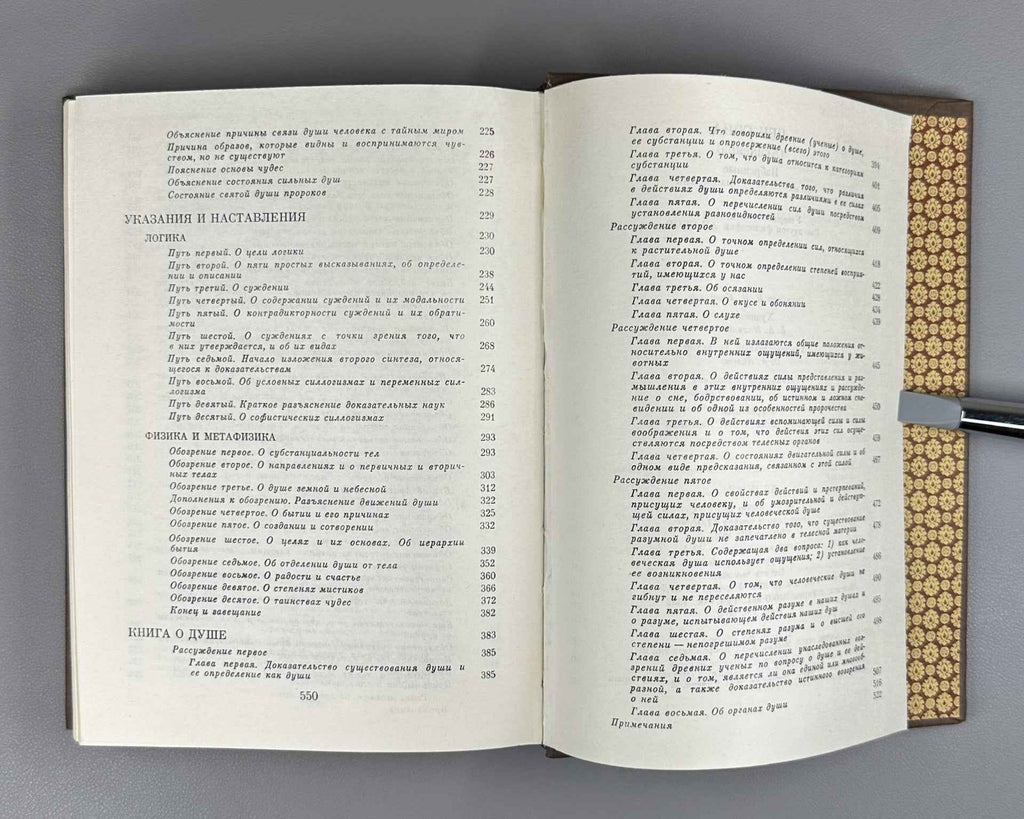 Ibn Sina (Avicenna) Selected Philosophical Works: Biography. Book of Knowledge. Instructions and Advice. Book of the Soul. 1980. In Russian
