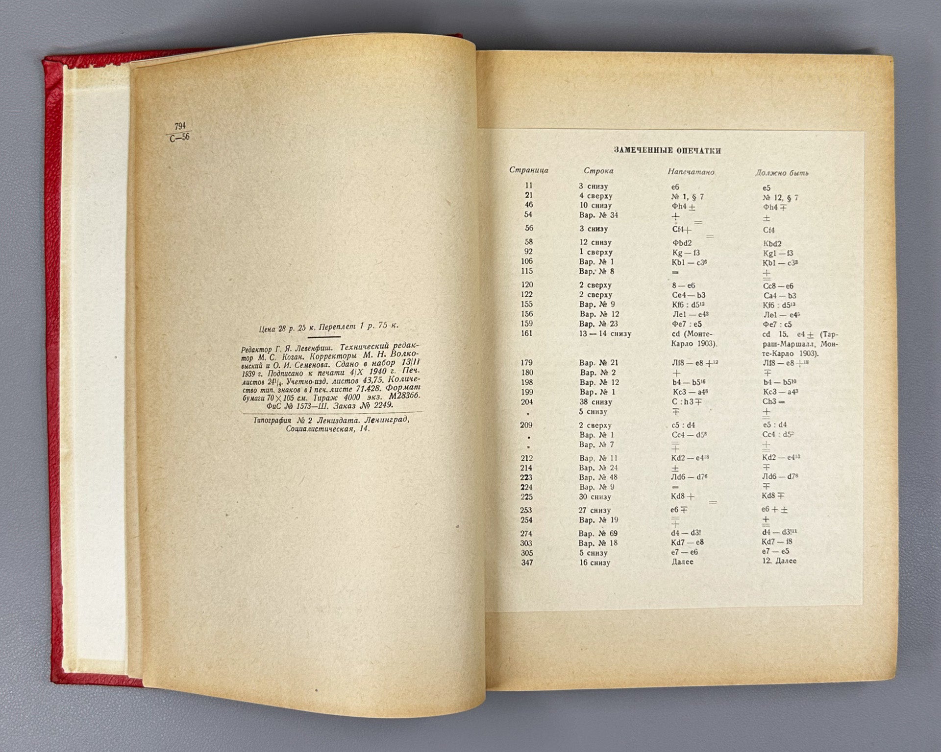 Levenfish, G. (Ed.). The Modern Opening: A Systematic Analysis of the Theory of Beginnings (Sovremennyy debyut). Vol. 1: Open Games, 1940. In Russian.