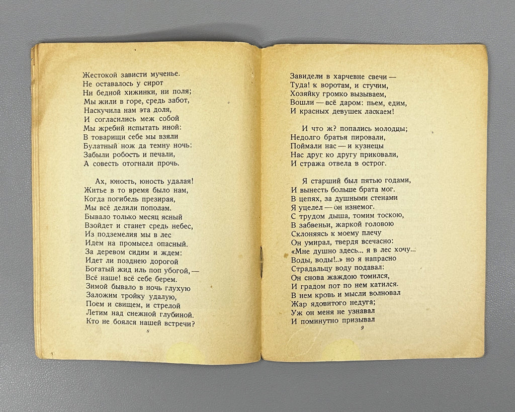 Pushkin, A.S. The Robber Brothers (Bratya-razboyniki). Series: Pushkin Library. Illustrated by Galaktionov, Trutovsky, 1936. In Russian.