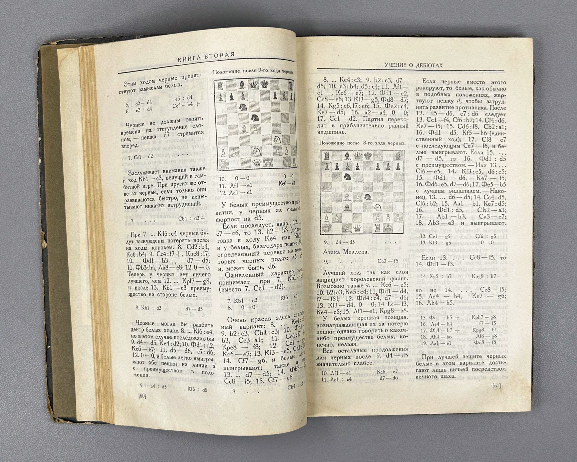 Lasker, E. Manual of Chess (Uchebnik shakhmatnoi igry). Edited by I. L. Maizelis, 1927. In Russian.