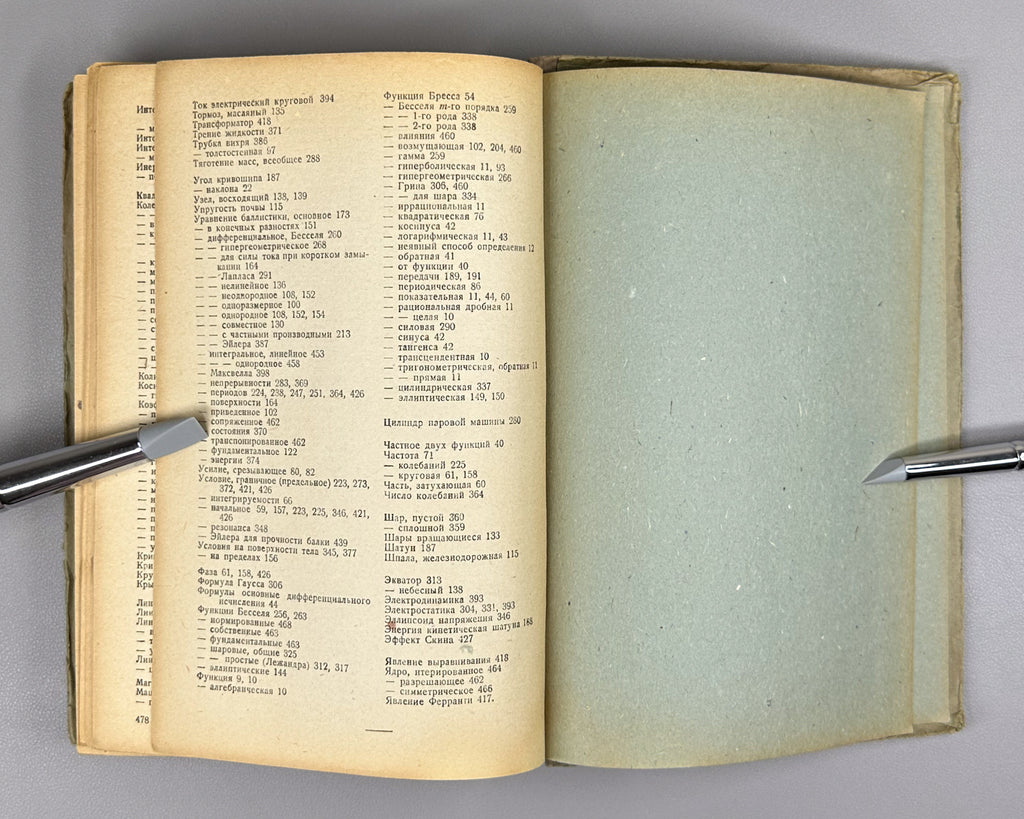Hort, Wilhelm. Differential Equations (Die Differentialgleichungen des Ingenieurs / Differentsial'nye uravneniya) First Russian edition 1933