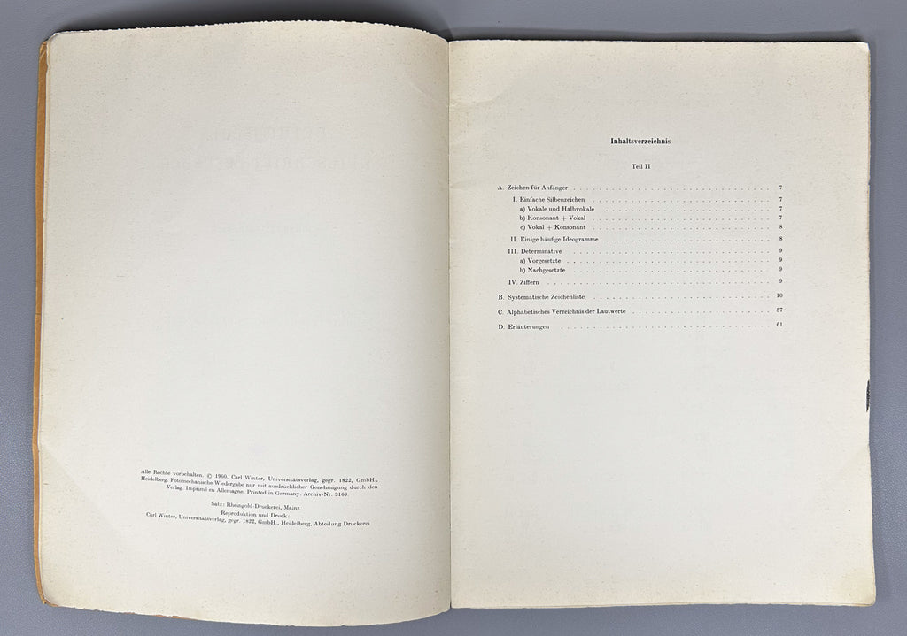Friedrich, J. Hittite Cuneiform Reader (Hethitisches Keilschrift-Lesebuch). 2 vols. Carl Winter Universitätsverlag, 1960. In German.