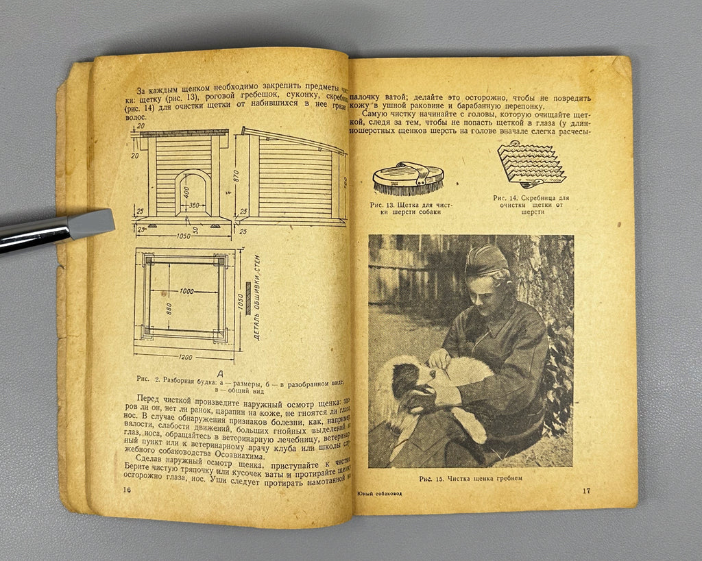 Golubev, V. G. The Young Dog Handler (Yunyi sobakovod). Osoaviakhim USSR, 1939. First edition. In Russian.