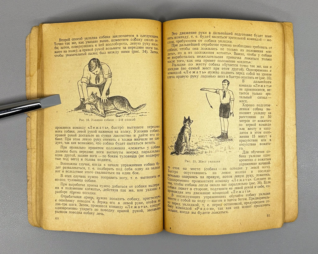 Golubev, V. G. The Young Dog Handler (Yunyi sobakovod). Osoaviakhim USSR, 1939. First edition. In Russian.
