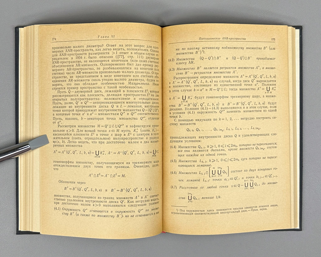 Borsuk, Karol. Theory of Retracts (Teoriya retraktov). First Russian edition, 1971.