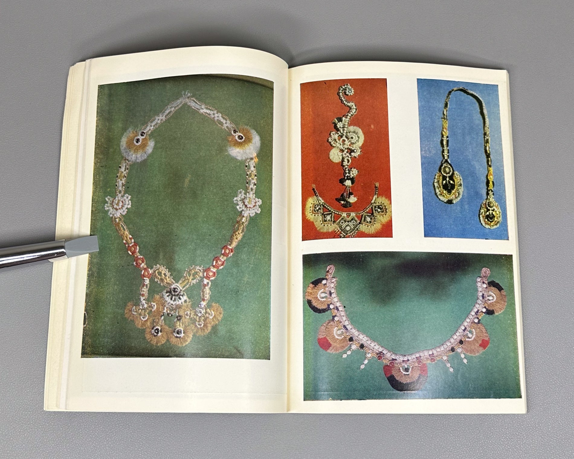 Baratashvili, M. Embroidery (Nakargoba) : album, with an appreciation by Academician Sh. Amiranashvili, 1985. In Georgian, Russian, English, German, French, and Danish.