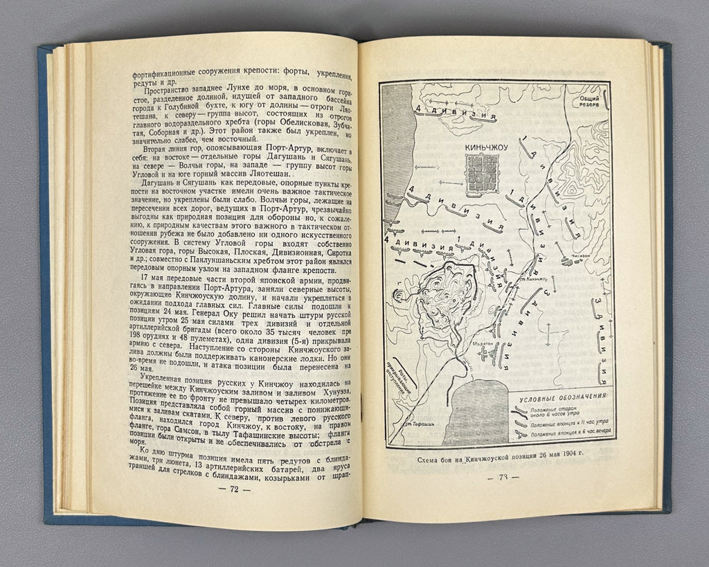 Sorokin, A. The Defense of Port Arthur: The Russo-Japanese War of 1904-1905 (Oborona Port-Artura). First edition, 1948. In Russian.