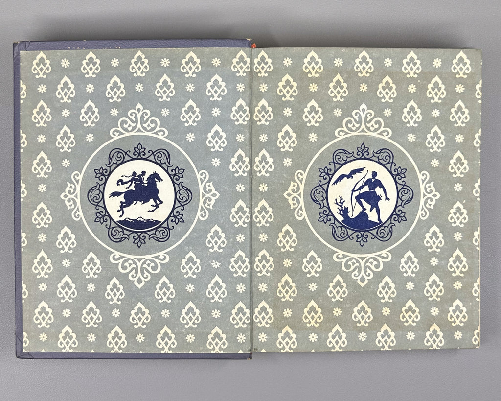 Georgian Folk Tales: One Hundred Tales / compiled, translated, and annotated by N. I. Dolidze; illustrated by S. Kobulidze, 1956. In Russian.