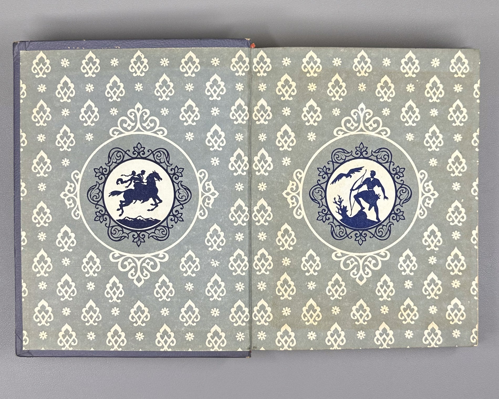 Georgian Folk Tales: One Hundred Tales / compiled, translated, and annotated by N. I. Dolidze; illustrated by S. Kobulidze, 1956. In Russian.