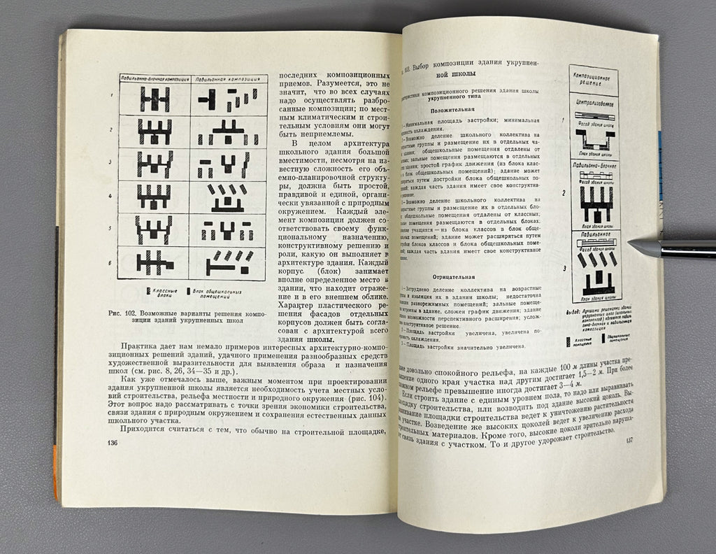 S. F. Naumov and Yu. I. Tyushin. School Buildings of Large Capacity (Shkolnye zdaniya bolshoi vmestimosti). 1964. In Russian.
