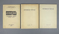 Kargapolov, Merzlyakov (editors). The Kourovka Notebook: Unsolved Problems in Group Theory (Kourovskaya tetrad': nereshennye zadachi teorii grupp). Three issues: First Issue (1965), Fourth Issue (1973), Fifth Issue (1976). Novosibirsk. In Russian.