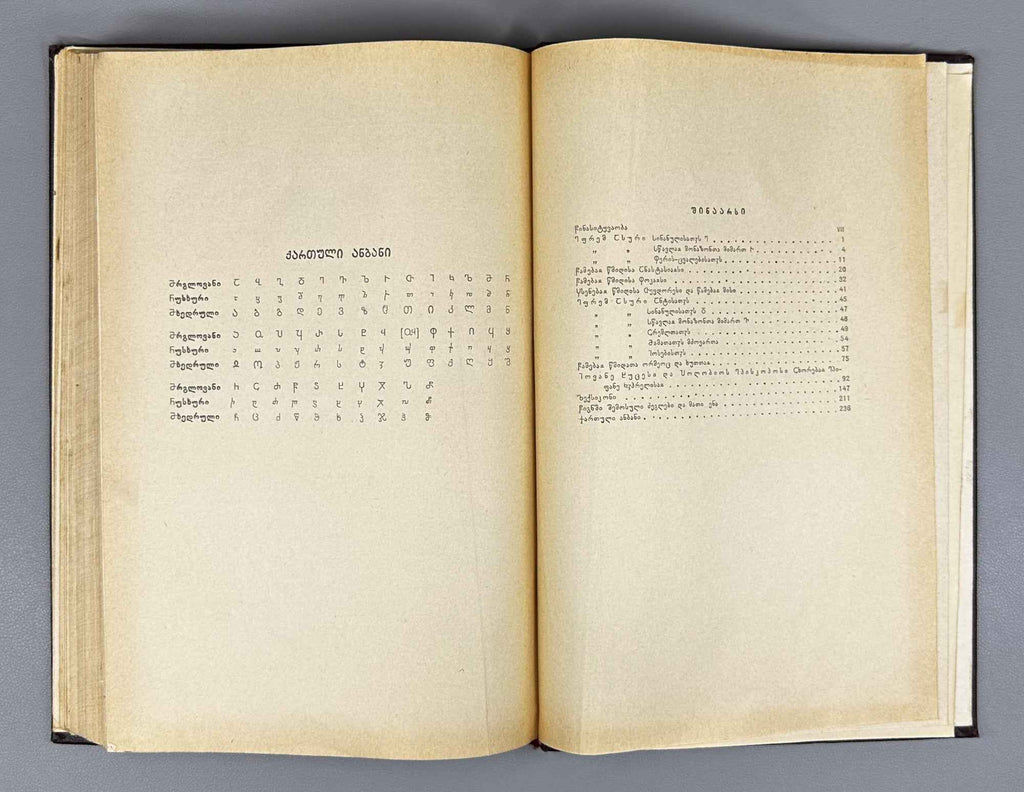 I. Imnaishvili. Reader in Old Georgian Language, Volume II (Sak'itkhavi tsigni dzvel kartul enashi).  1966. In Georgian.