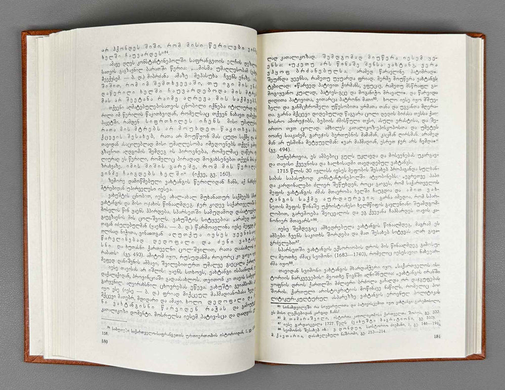 Boris Darchia. The Poetic World of Vakhtang VI (Vakht'ang meekvsis p'oet'uri samqaro / Poeticheskiy mir Vakhtanga VI). 1988. In Georgian.