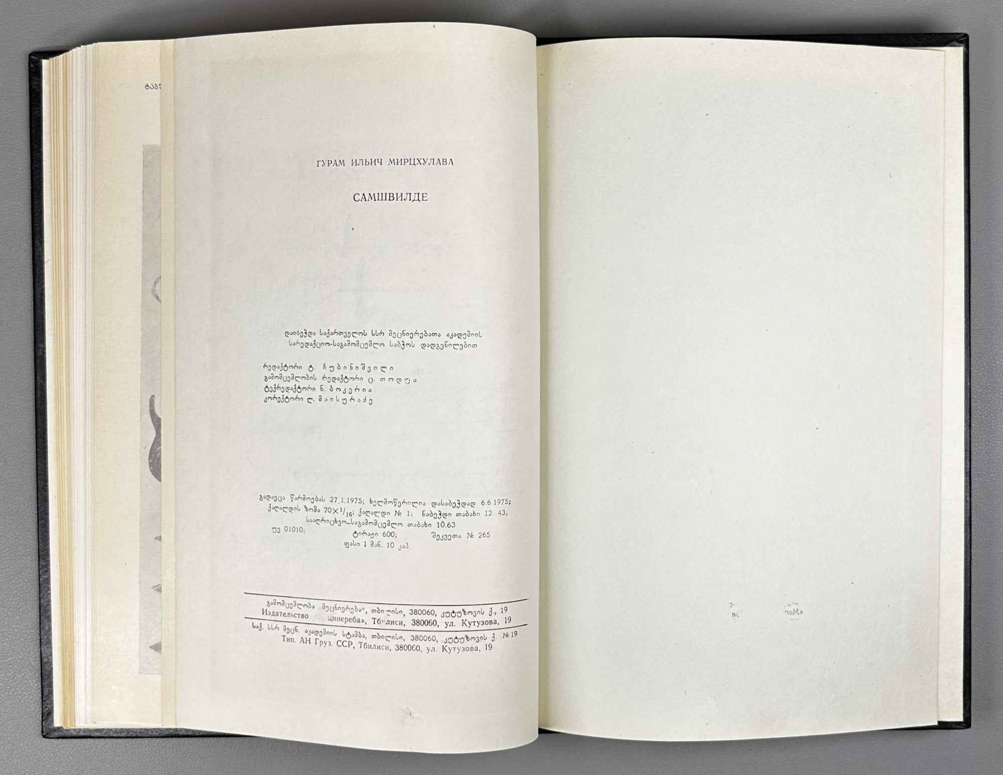 Mirtskhulava, G. Samshvilde: Results of the 1968-70 Archaeological Excavations (Samshvilde: 1968-70 ts'ts'. arkeologiuri gatkhrebis shedegebi). 1975. In Georgian.