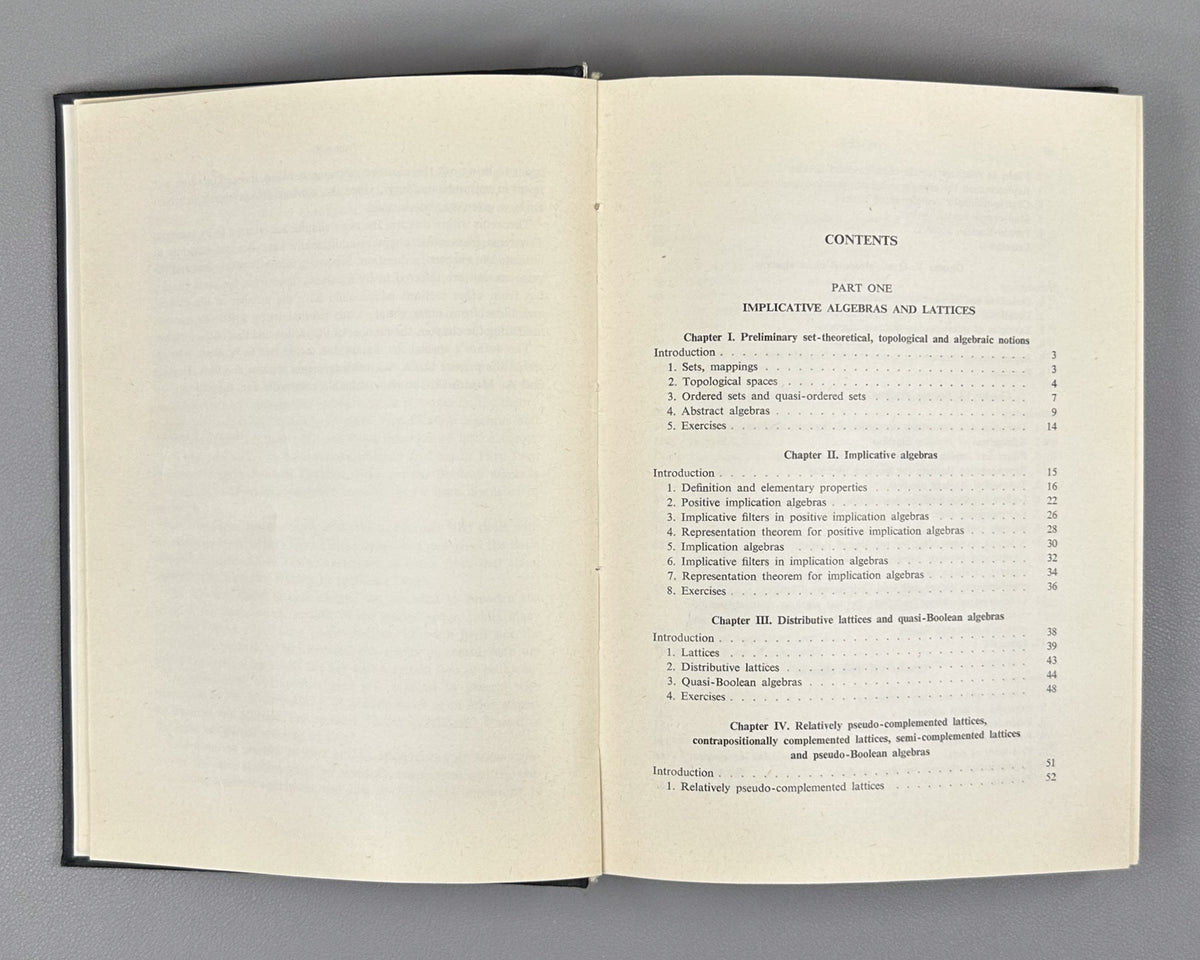Rasiowa, H. An Algebraic Approach to Non-Classical Logics. Studies in Logic and the Foundations of Mathematics, vol. 78. First edition, 1974. In English