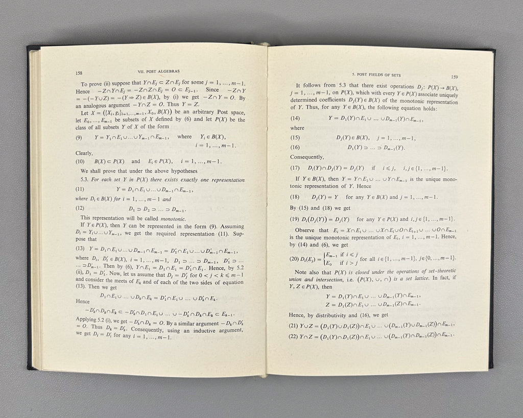 Rasiowa, H. An Algebraic Approach to Non-Classical Logics. Studies in Logic and the Foundations of Mathematics, vol. 78. First edition, 1974. In English