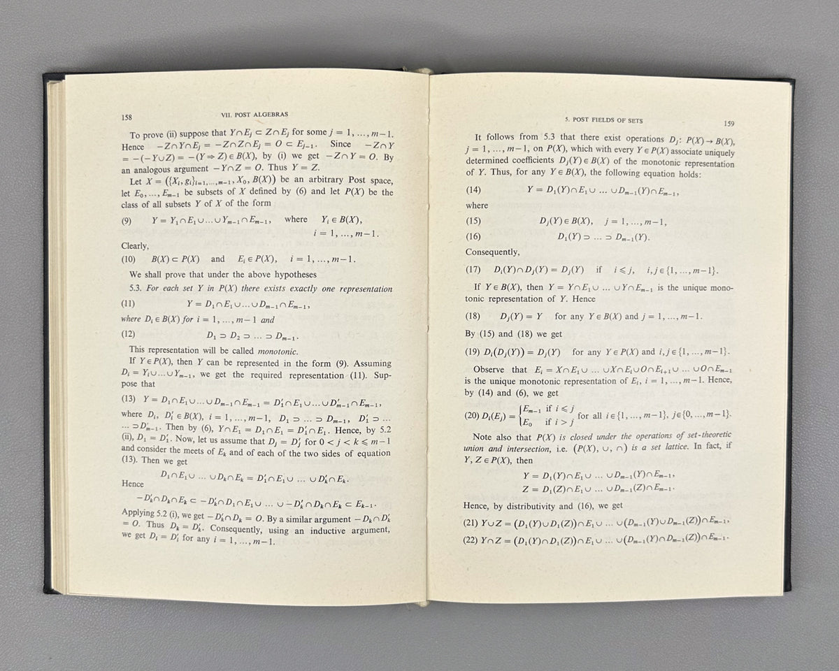 Rasiowa, H. An Algebraic Approach to Non-Classical Logics. Studies in Logic and the Foundations of Mathematics, vol. 78. First edition, 1974. In English