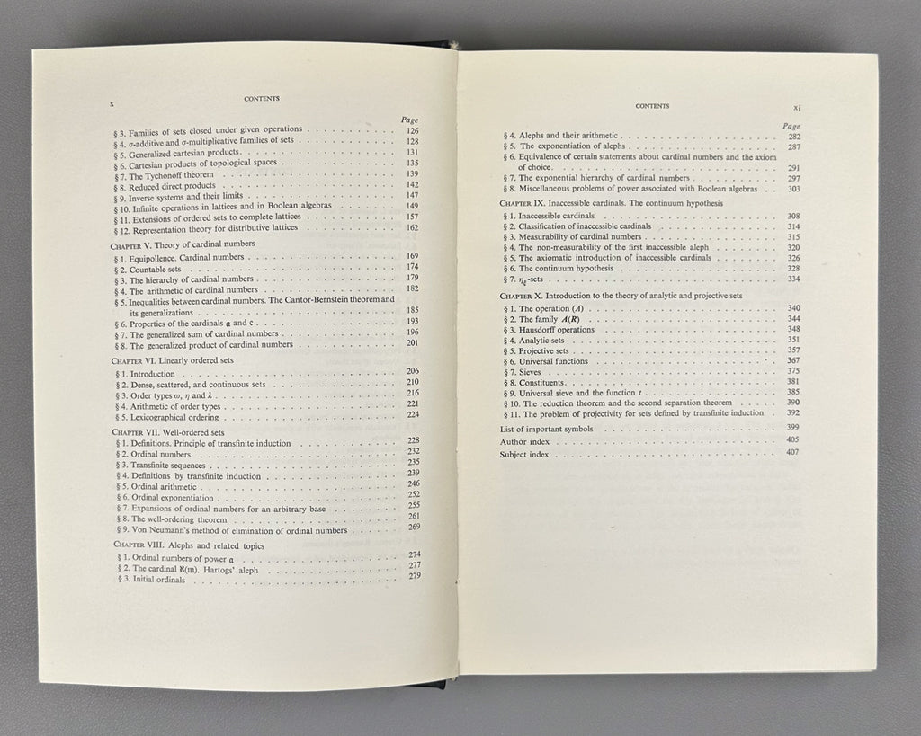 Kuratowski, K.; Mostowski, A. Set Theory. Studies in Logic and the Foundations of Mathematics, 1967. First English edition