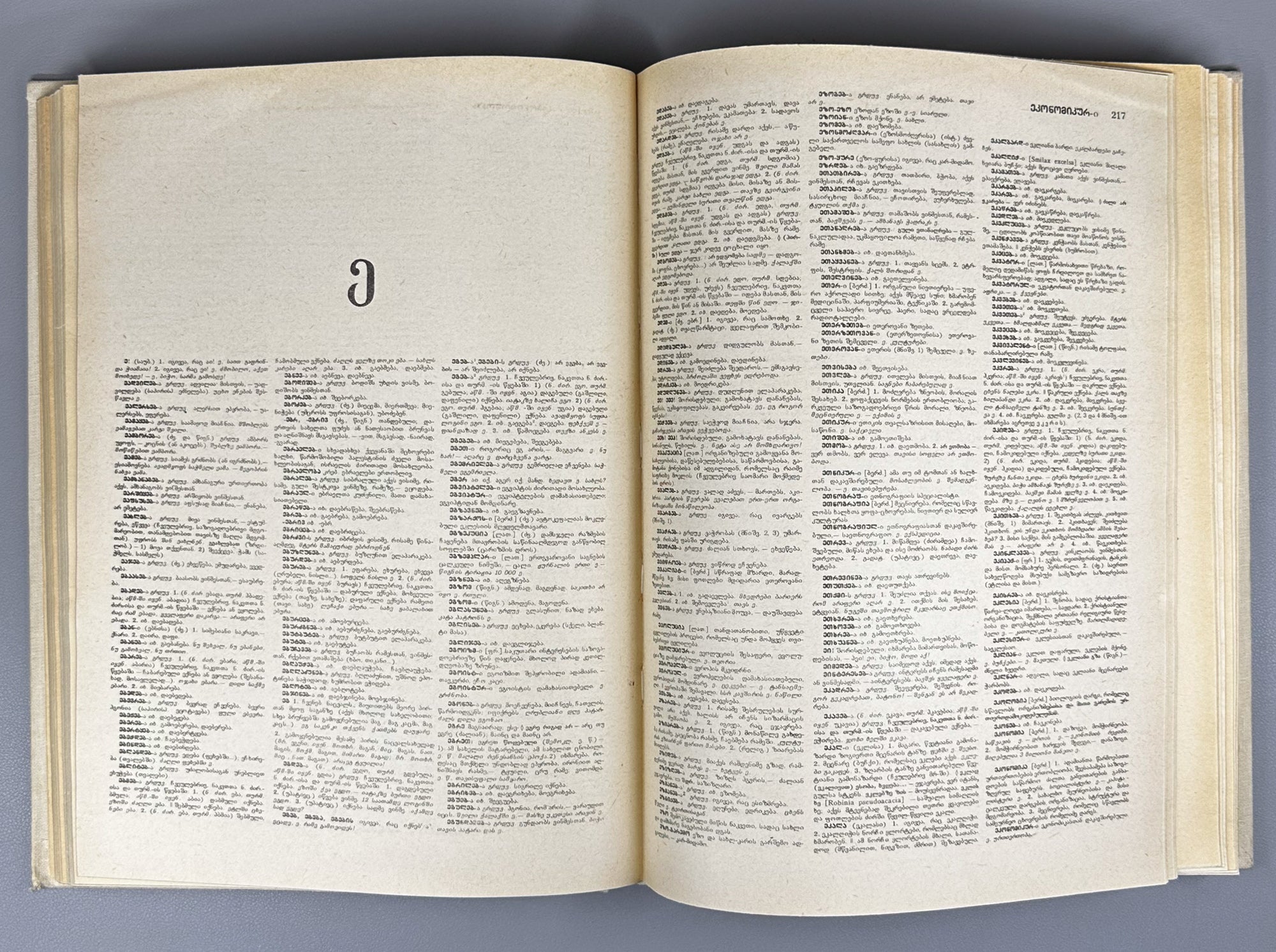Chikobava, Arn. (ed.). Explanatory Dictionary of the Georgian Language: One-Volume Edition (K'artuli enis ganmart'ebit'i leksik'oni: ert't'omeuli). 1986. In Georgian.