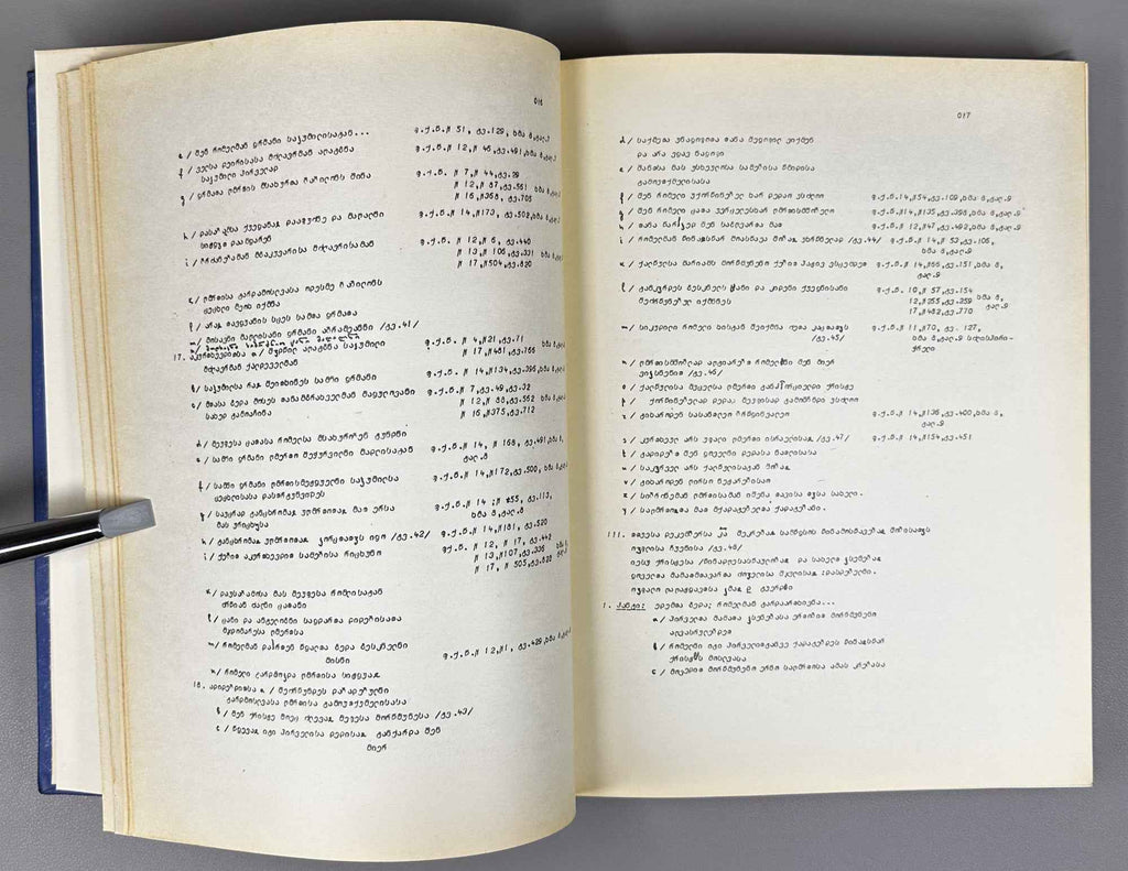 Gvakharia, Vaja. Hymns of Mikael Modrekili: 10th Century, in 3 Volumes (Miqael Modrekilis himnebi: X sauk'une, sam t'omad). 1978. In Georgian.