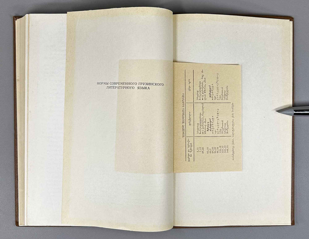Norms of the Contemporary Georgian Literary Language (T'anadedro'vi k'art'uli salit'erat'uro enis normebi: pirv'eli k'rebuli). 1970. In Georgian.