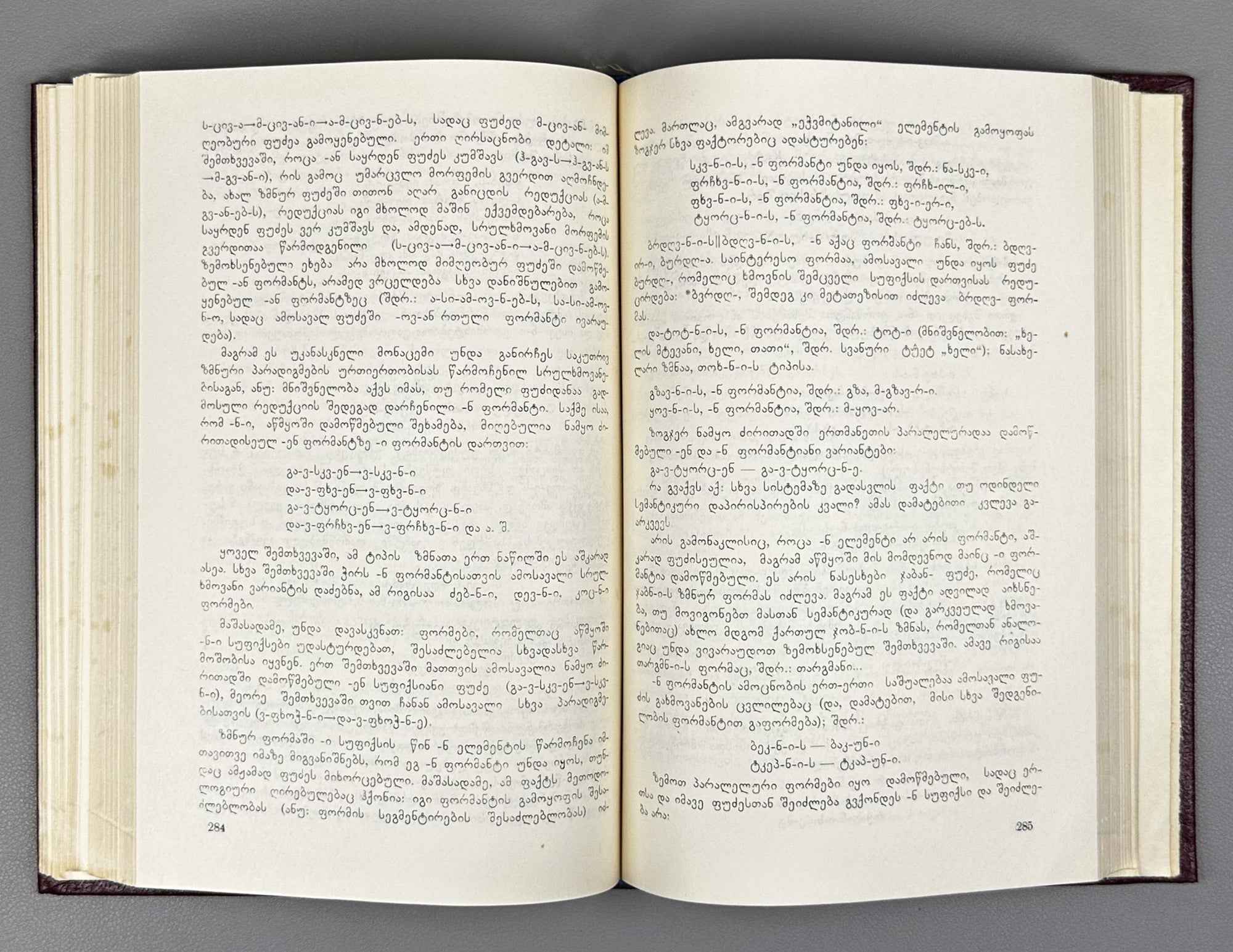 Jorbenadze, B. Principles of Formal and Functional Analysis of the Georgian Verb (K'art'uli zmnis p'ormob'rivi da p'unk'tsiuri analizis p'rintsipebi). 1980. In Georgian.