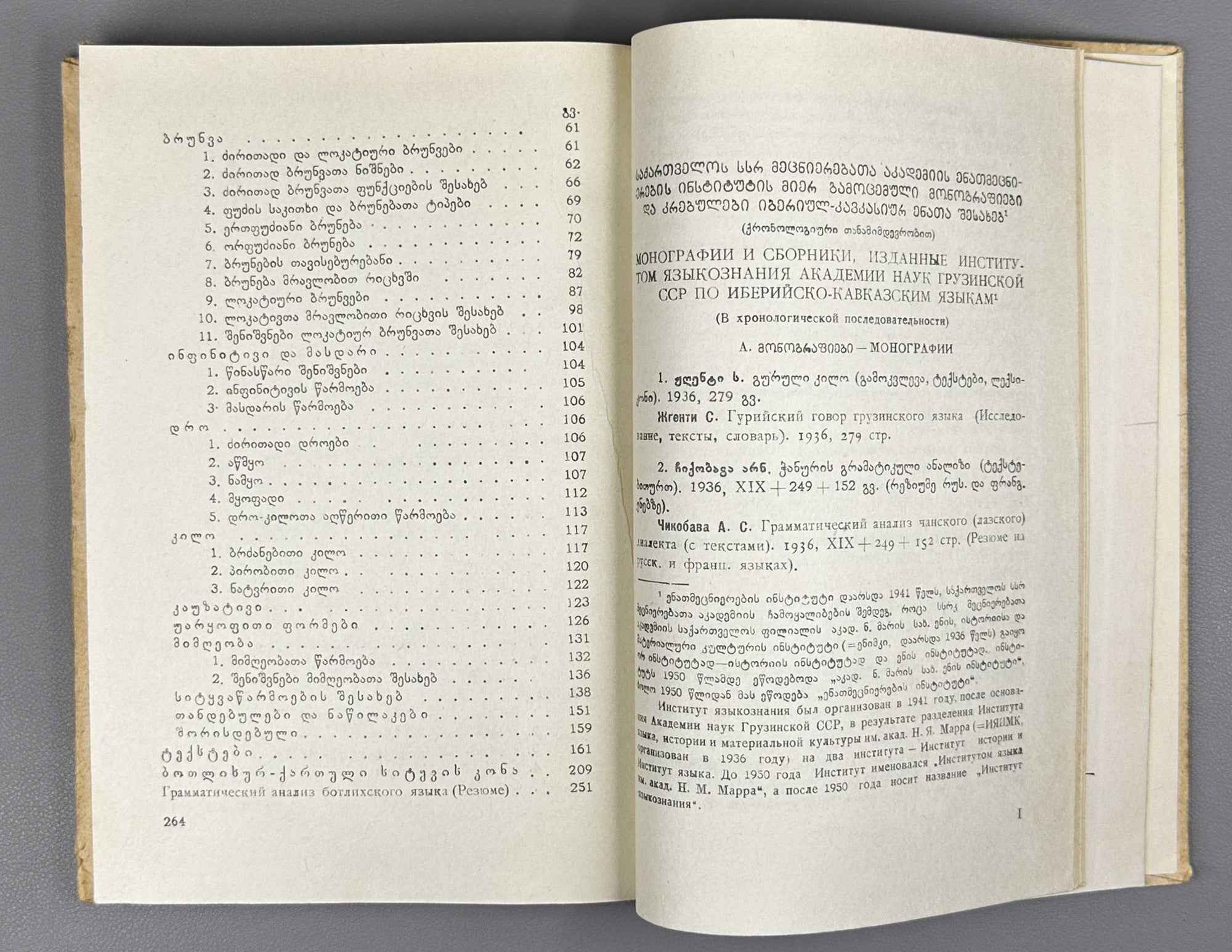 Gudava, T. The Botlikh Language: Grammatical Analysis, Texts, Dictionary (Bot'likhuri ena: gramatikhuli analizi, tekst'ebi, leksikoni). 1963. In Georgian.