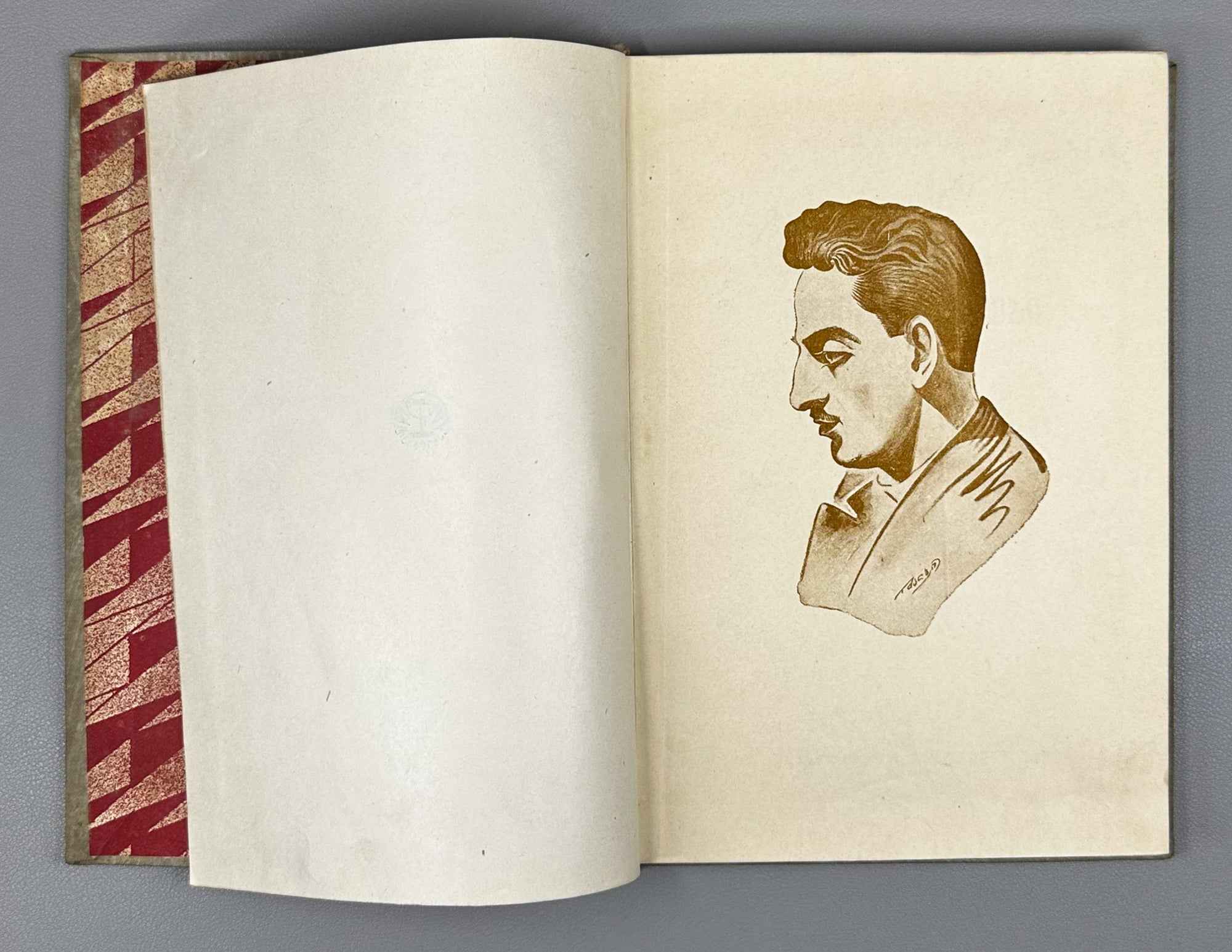 [Signed] Polumordvinovi, Elizbar. The Mountains Awaken (Igvidzeben mtebi). First edition, 1934. In Georgian.