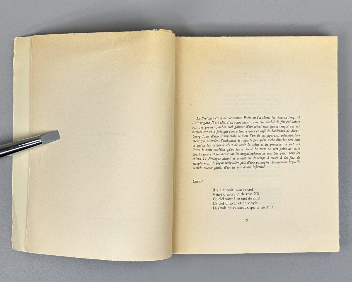 Aragon, Louis. Les Poetes. Poeme. Paris: Gallimard, 1960. Edition originale, exemplaire du tirage courant (non numerote). In French.